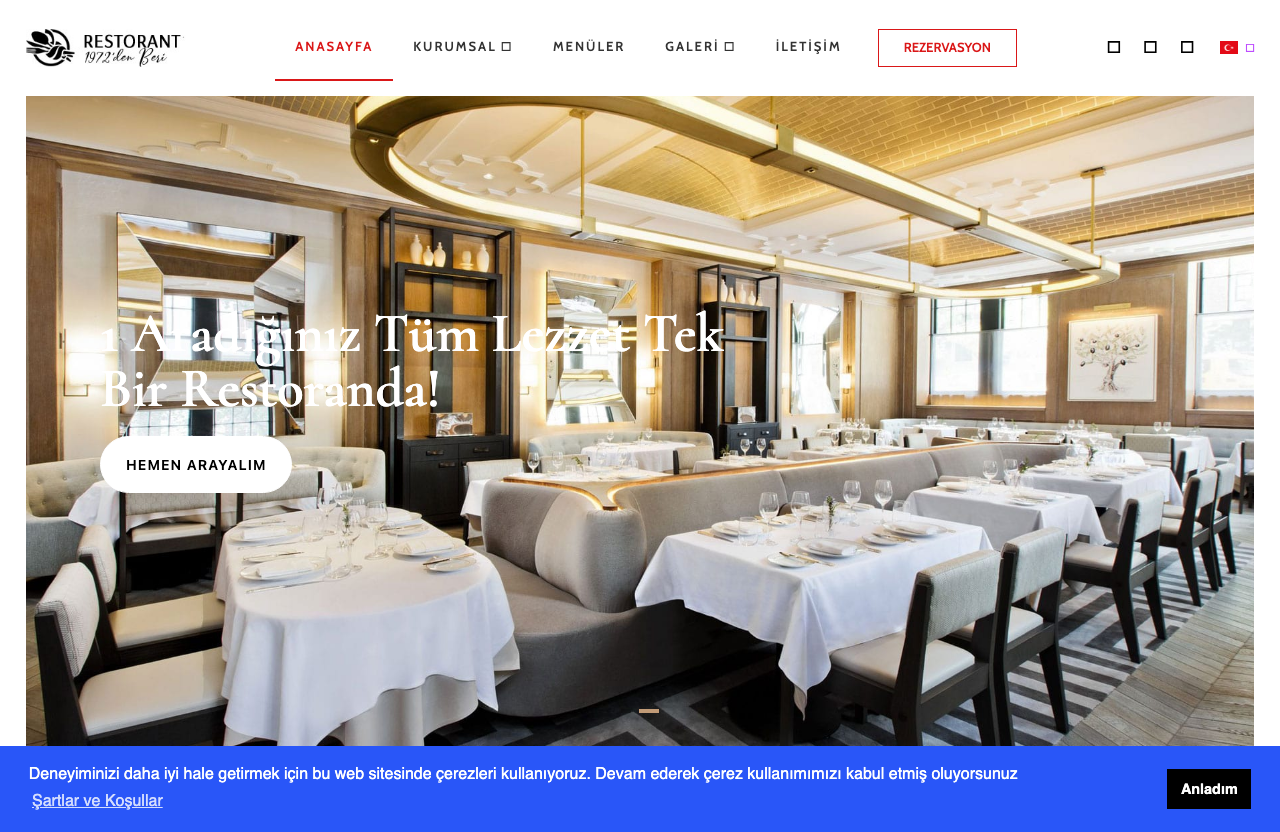 Ayder Restaurant web sitesi